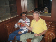 Lokesh Setia und Uwe Langheineken